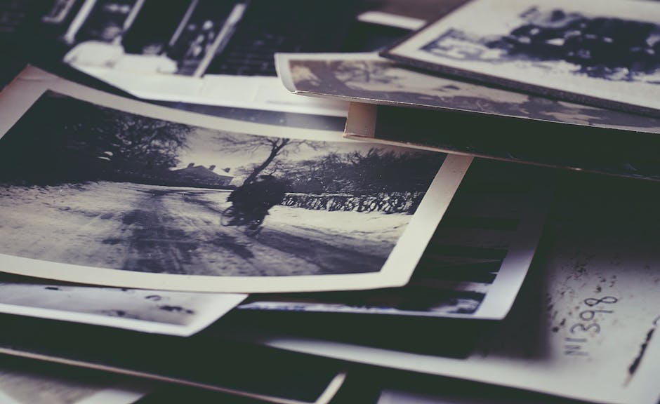 Výskum rodinnej histórie s mapami a fotografiami